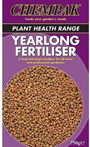 Chempak Slow Release Feed & Forget Garden Plant Yearlong Fertiliser 1 x 750g Pack