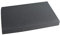 HMF 1456-90 Schiuma espansa, schiuma a forma di cubo, schiuma acustica | 345 x 550 mm | inserto per valigia | Double-Size | Miniature, Tabletop | Altezza: 90 mm