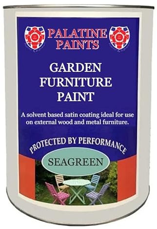 Palatine Paints Professional Matt Garden Furniture Paint (Golden Brown, 1 Litre)