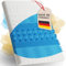 Matratzentopper ErgoFit - Made in Germany Topper 200x200cm mit optimierten 7-Zonen-Komfort - Matratzen Topper 5 cm Hoch - weiches Liegegefühl - Öko-Tex Zertifiziert - Matratzen Topper 200x200 cm