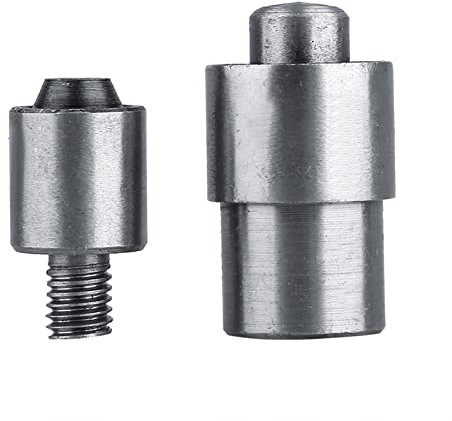Máquina para Ojales, Alicates para Ojales Profesionales con Juego de 3 Sellos y 900 Ojales de 6 Mm, 10 Mm y 12 Mm para Uso Industrial