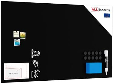 ALLboards ramlös slimboard – krityta – 200 x 120 cm + gratis