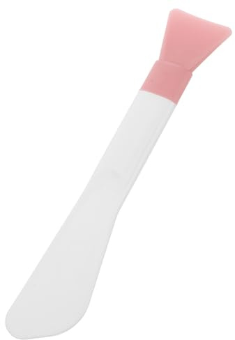 PAMINGONO Pennello in Silicone a Doppia Estremità per Maschere Viso, Spatola Skincare Delicata la Pelle, Design Doppia Punta per Applicazione senza Sprechi