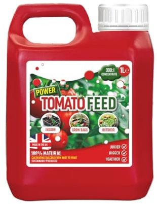 1 Litre Concentrated Nutrient Packed Tomato Feed For Growing Healthier Tomatoes, Peppers, Cucumbers & Vegetables (1)