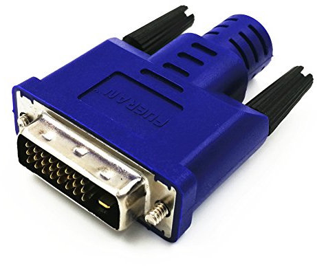 FUERAN DVI enchufe ficticio, fantasma sin cabeza, emulador de pantalla (compatible con Headless-2560 x 1600 @ 60 Hz, 1 unidad)