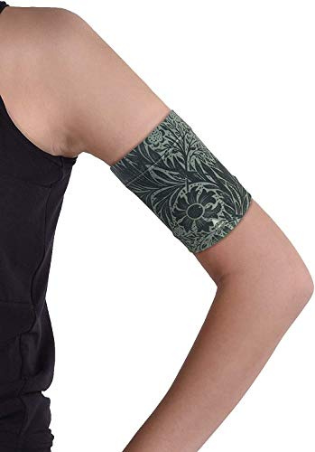 Dia-Band, armband for CGM Freestyle Libre, Medtronic, Dexcom or Omnipod - Comfortable and reusable diabetic armband for glucose sensor. (S (25-28 cm))