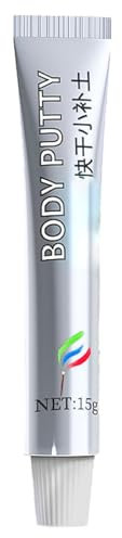 Mastic De Carrosserie | 15 G De Mastic De Remplissage pour Réparation De Copeaux | Remplisseur De Rayures Léger pour Combler Les Bosses Et Les Rayures De Moins La Réparation De La Peinture.
