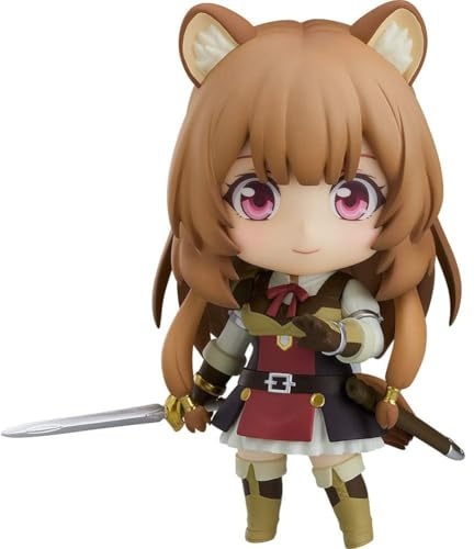 Iwatani Naofumi Figures Raphtalia/Firo Anime Figure Statue Testa Mobile e Intercambiabile in PVC Action Figurine per i fan 10 cm