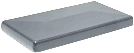 Aluminium Pfostenkappe für 60 x 40mm Standard Zaunpfosten in RAL 7016 Anthrazit