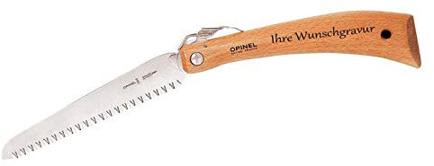 Opinel Klappsäge, rostfrei (mit Gravur am Griff, 28cm)