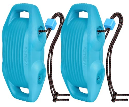 AWEMUFA 2 Pack Boat Fenders Easy to Install Bumper for Docking Ideal Fender for Pontoon, Bass, Flat and Fishing Boats