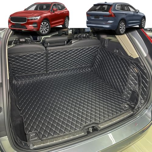 7DEEKEI Vasca Baule per Volvo XC-60 (XC60) 2017-2025 Protezione Bagagliaio su Misura