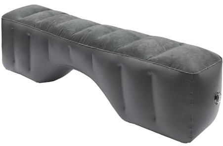 A ABSOPRO Matelas De Voiture pour Dormir sur Le Siège Arrière, Coussin Gonflable en PVC, Couleur Gris