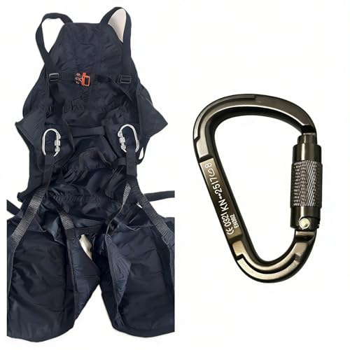Frahou Harnais Réglable pour Parapente, Siège D'Entraînement, Sac de Siège sans Jambes, Sac de Siège de Vol, Accessoires de Conduite Free-Man.