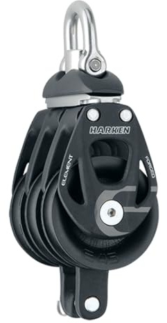 Harken 45mm Triple Element Block w/Swivel & Becket