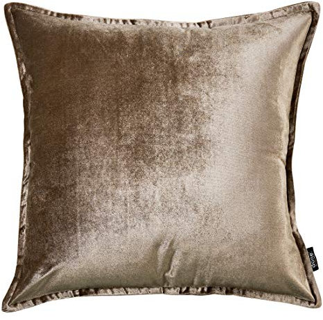 done. Cushion Glam Kissenhülle 65 cm x 65 cm Taupe