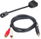 YONGJIANGXIA Car Audio Cable for Sony Unilink Cable Adapter AUX Input Auxliary Free Two RCA to 3.5mm Cable