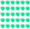ZDZBLX Magnete für Magnettafel, 30 Stück Magnet Magnete Stark Kühlschrankmagnete Kühlschrank Magnete Mini Magnete Klein Whiteboard Magnete, Herz Magneten für Tafel Pinnwand Foto Schule, Magnete Grün