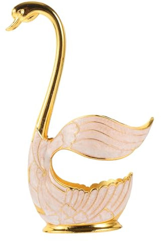 Cabilock Base De Cisne Portacucharas Para Cocina Organizador De Utensilios Para Hogar Soporte Para Cucharas De Postre y Fruta