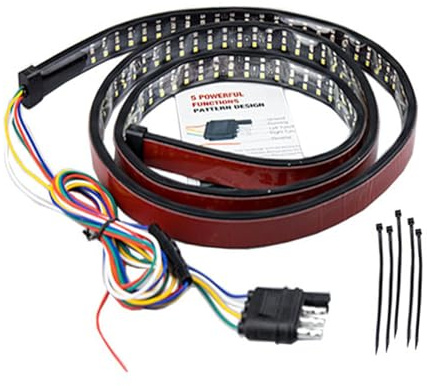 ELAYARD Led Strip Light För Lastbil Trippel Rad Trippel Färg Hög Ljusstyrka Bromslampa För Lastbil Dagljus Vändsignal Och Backljus