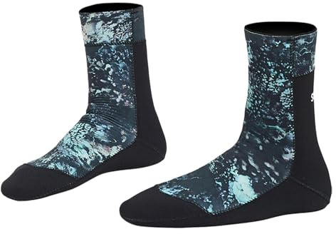 LeeQinersw Calzini da Sub in Neoprene da 5 Mm per L'uso in Climi Freddi Durante L'escursionismo, Lo E Le attività in Spiaggia, dal 46 al 47