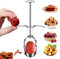 BeauFairy Kirschentkerner, Edelstahl Entkerner Kirschen, Hand Fruit Entkernen, Obstentkerner Oliven Entkerner Pflaumenentsteiner, Cherry Pitter, Cherry Corer für Obstbeere Rote Dattel Weißdorn, 009