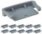 Clip compatible TELE autoroute PASS (crochet 2024 gris, lot de 10)