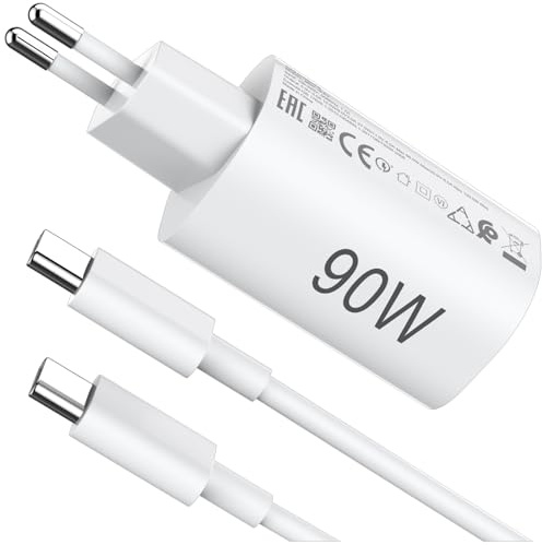 90 W USB C-laddare för Xiaomi 15 Ultra Poco X7 F7 Pro, USB C strömförsörjning GaN Turbo Hyper Charge snabbladdare med 6 A typ C laddningskabel 1 m för Xiaomi 15T Pro 14 Ultra Redmi Note 14 13 12Pro