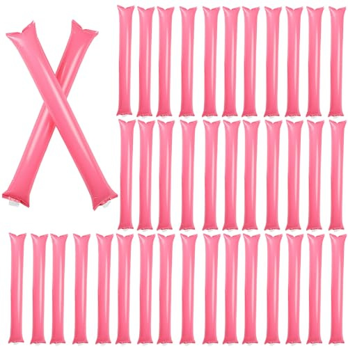 DzpKrka Cheering Thunder Sticks, Inflatable Cheer Sticks,Colorful Cheer Sticks to Inflate Sticks - Portable Noise Generators For, Cheer Favors for Sporting Events,