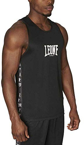 LEONE 1947 Canotta Boxe Ambassador Nero M AB218