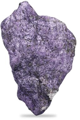 Starborn Piedras de coleccionista raras y ásperas, M, Gema, Púrpurita