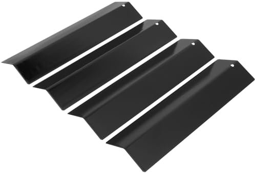 WELL GRILL 36,5CM Flammenverteiler Brennerabdeckung Gasgrill Ersatzteile für Homebase Nimbus/Stardom, Argos Home und die meisten Gasgrills, Porzellanstahl