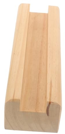 AUTSUPPL Base de Miroir pour Grand Miroir à Poser au Sol Socle de Sol en Bois Stable et Antidérapant Intégral Décoratif et Élégant