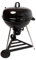 Cook'in Garden - Barbecue Charbon de Bois - SMOK 54,5cm - Barbecue avec Couvercle Emaillé - Thermomètre Intégré - 8 couverts - Récupérateur de Cendres - Dimensions L 65 x l 67 x H 100 cm