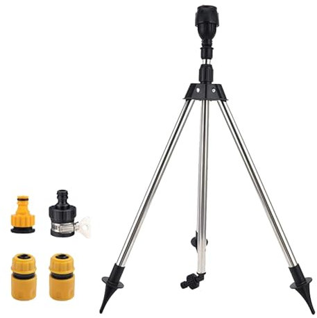 Irrigatore rotante a treppiede, Irrigatore rotante a treppiede da giardino, Irrigatore a treppiede, Irrigatori rotanti, Spruzzatore d'acqua per giardino, Per giardino grande area, Per irrigazione