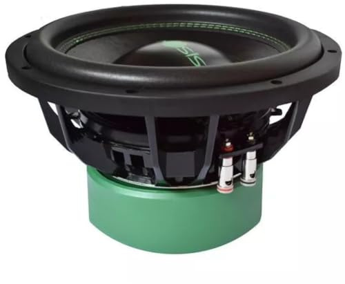 KIT SET FÖR IPNOSIS IPB 15D2, 1 subwoofer 38 cm 380 mm 15 diameter, 2000 watt rms, 4000 watt max, dubbel talspole, 2 + 2 ohm, bil, auto, 1 styck