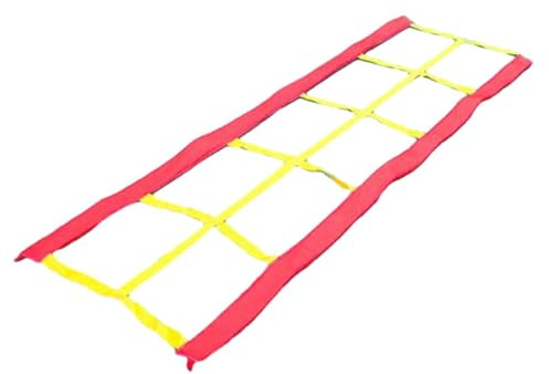 AMSLSIU L'allenamento di velocità e agilità migliora la coordinazione con la Per scala Xinniao Ladder Agility per routine di fitness dinamiche Gioco educativo da giardino per l'allenamento