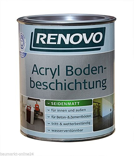 Acryl Bodenbeschichtung 5 L RAL 7030 Steingrau Renovo