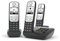 Gigaset A690A Easy to use Cordless DECT Home Telephone with Answering Machine, Speakerphone,Nuisance call block, home office. Single Handset, Silver/Black (Trio)