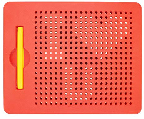 ALEENFOON Tavola da Disegno Magnetica per Bambini dai 3 Anni in su, Lavagna Magnetica, Lavagna da Disegno, Lavagna Magica, scrivibile, Giocattolo educativo (Piccolo, Rosso)