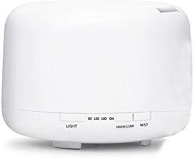 Aromaterapia ultrasuoni luce led vari colori 500ml diffusore aromi oli timer DR