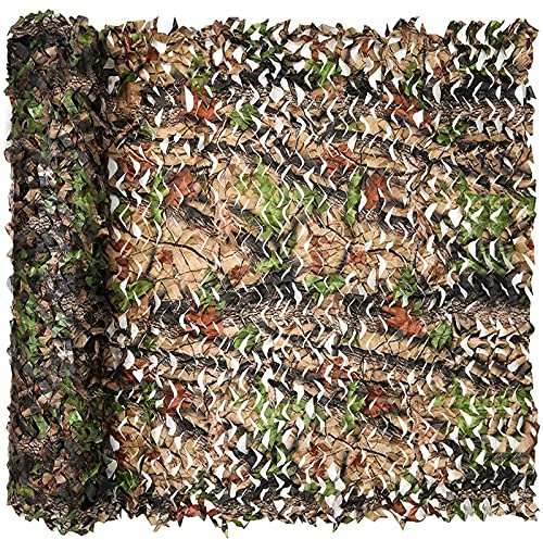 FullLit Camo Netting, Camouflage Netting, Hunting Blind Camo Net, Army Party Decorations, Sunshade Fence Nets, Lightweight, Bulk Roll, Mesh, Great for Camping, Shooting, Photograph, Car Cover, Outdoor