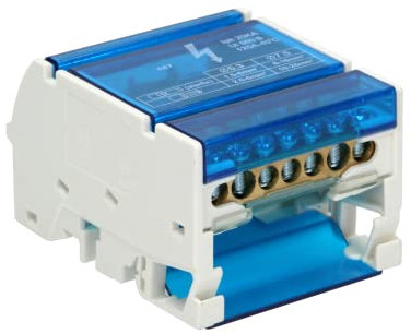 Orno Verteilerblock mit 4 Reihen und 7 Klemmen