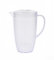 Cambridge CM07656EU7 Fete - Caraffa con motivo a diamante, caraffa in plastica senza BPA per esterni, feste, case vacanza e campeggio, trasparente