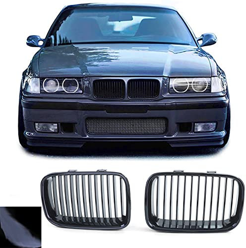 Sport Kühlergrill Schwarz Glanz passend für 3er BMW E36 Vorfacelift 91-96