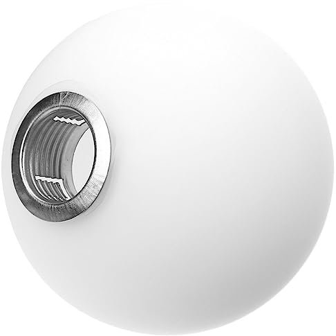 HEMOTON Pantalla de lámpara de repuesto de 100 mm, pantalla de cristal, casquillo G9, iluminación blanca poste de lámpara redonda, cubierta de lámpara para candelabro, techo de 10 cm