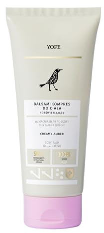 YOPE Body Lotion | Illuminating with gold particles | Nourishing | CREAMY AMBER 200 ml