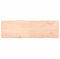 LAPOOH Tablero de Mesa Madera Maciza Roble Borde Natural 160x50x6 cm, Encimera Cocina, Tableros De Madera, Table Salon, Encimera De Madera