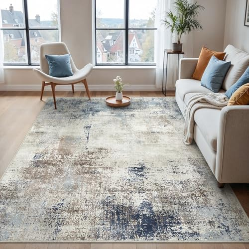 BEIMO Modern tvättbar matta för vardagsrum 160 x 230 cm