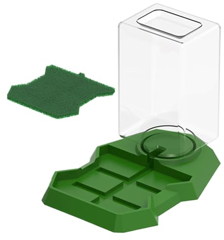 Distributore Di Acqua Per Rettili, Abbeveratoio Tartarughe Di Terra Ciotola Per Mangiatoia Per Tartarughe, Alimentatore Automatico Rettile, Ciotola Per Cibo Per Tartaruga, Lucertola, Criceto,